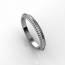 2.5mm band, 1mm diamonds 0.37 cts