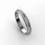 3.0mm band, platinum