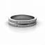 Platinum, prong set