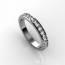 3.0mm band, 2.0mm diamonds 0.90cts