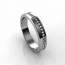 4.0mm band, Platinum