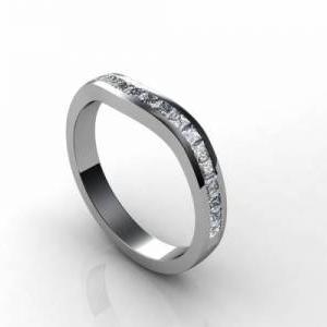Shaped Princess cut